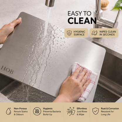 HOB™ Anti-Microbial Counter Guard & Prep Board