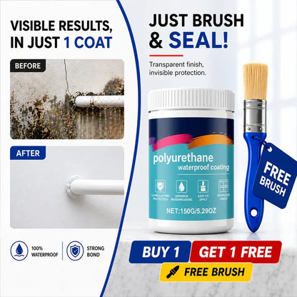 Fito's Seal-it Invisible Waterproof Glue (Pack of 2) + Free Brush