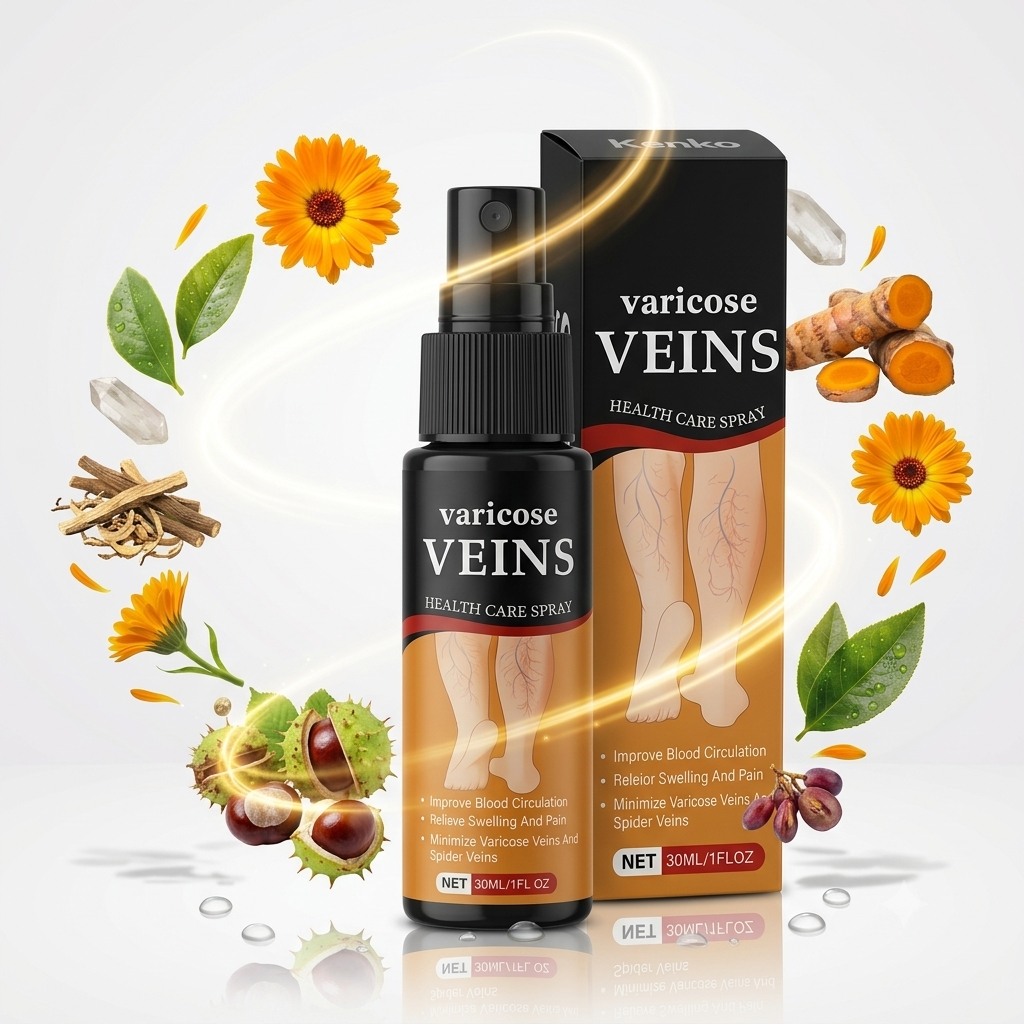 Fito™ Varicose & Spider Vein Spray | Natural Herbal Therapy for Swelling, Fatigue & Vein Health (Pack of 2)
