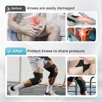 Power Knee Support Booster | Pain Relief & Joint Stability Brace (Pair) (MV-112)