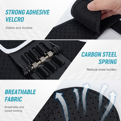 Power Knee Support Booster | Pain Relief & Joint Stability Brace (Pair) (MV-112)